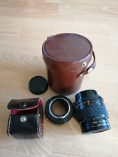 analog.fotogr.  Objektiv MINOLTA MD Macro 50mm 1:3.5 Japan mit Extender u Filter