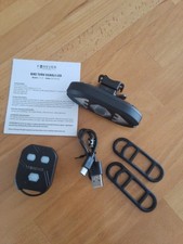 Fahrradblinker LED mit Fernbedienung, Drahtlos, Einsatzbereit