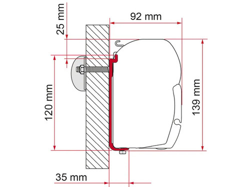 Fiamma f45 adapter für - adapter, as