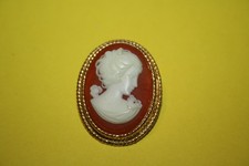 Anstecker Gemme Kamee Brosche