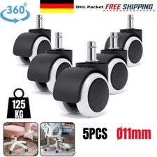 5 x Rollen für Bürostuhl