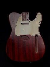 RGH | Tele S. Body Cherry Red Mahagoni,  Nitro aged / relic + Pickg.