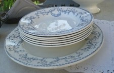 Speiseservice, Sarreguemines MOZART Nr. 1, Terre de fer Faience