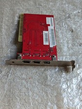 Firewire Card PCI A1394 Rev 1.1 VIA VT6306 Chip 3x extern 1x Intern 3+1 Firewire