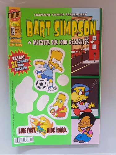 Bart simpson comic meister - 10,