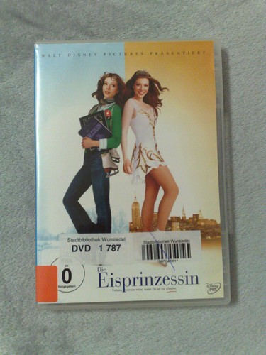 Dvd disney die - dvd, eisprinzessin