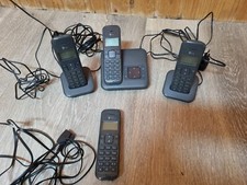 Telekom Vtech Sinus CA34 Quattro Telefon Set Basis mit 4 Mobilteilen schnurlos
