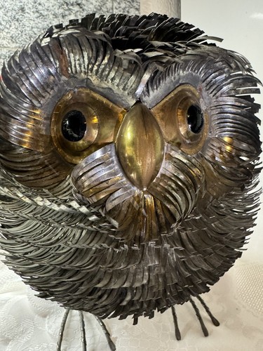 Vintage skulptur metall - vintage,