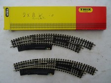 Trix Express H0 2x Bogenweichen rechts 4367 OVP TOP -1-