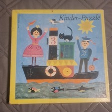 Kinder-Puzzle Holz Vintage