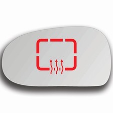 Spiegelglas Links Beheizbar