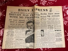 Antiker WW2 DAILY Express 7
