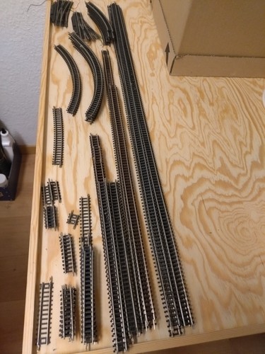 Schienen weichen für - spur, n