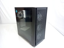Vida Versa Mid Tower ATX Tempered Glass Windowed Gaming PC Gehäuse