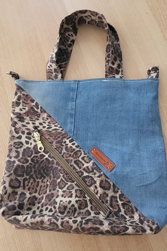 Handmade jeanstasche aus alten - jeanstasche,