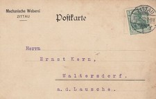 ZITTAU, Postkarte 1912