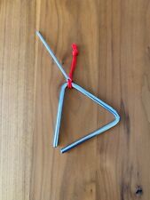 Triangel 10 cm mit Klangstab Stahl Rhythmus Früherziehung Musikinstrument Kinder