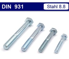 Sechskantschrauben Teilgewinde