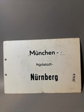 Zuglaufschild Metall DB Blech