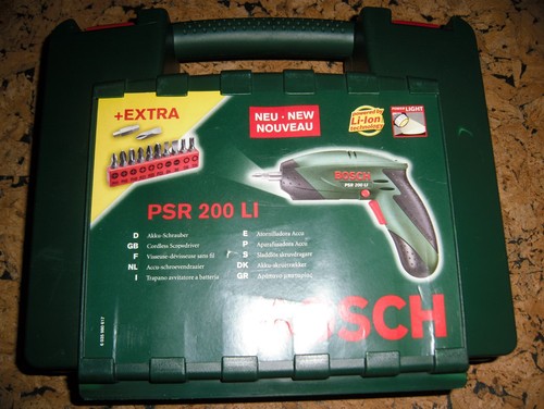 Bosch akkuschrauber psr200li - ,