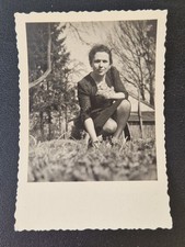 Altes Foto Portrait Frau Dame