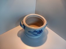 Keramik Steingut Blau