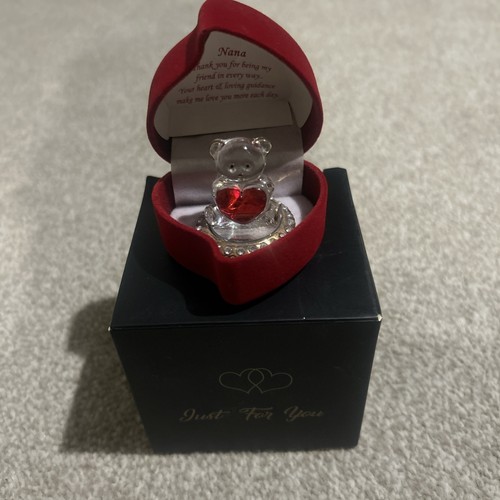 Rotes herz teddybär für - herz,