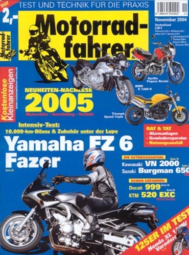 Motorradfahrer 2004 - 11/2004, +