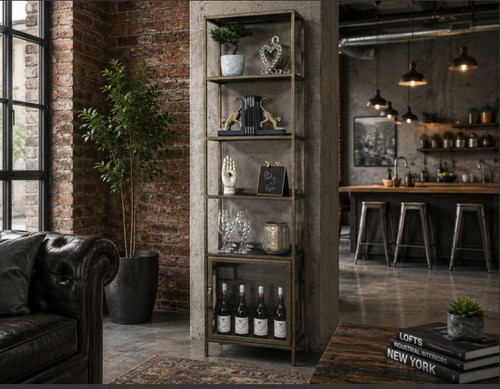 Industrial style vitrine - industrial,