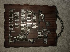 Bar Schild Retro Aus Holz und NRW Deko Schild Bar Pub Wandschild Vintage