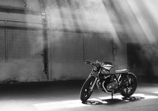 Vlies Fototapete Motorrad