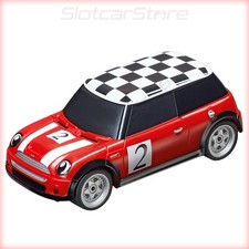 Carrera First 65015 Mini Cooper S No.2 "Red" (Rot) 1:50 Auto Slotcar