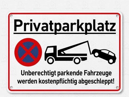 Privat parkplatz schild - parkplatz,
