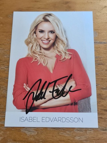 Handsignierte autogrammkarte - handsignierte,