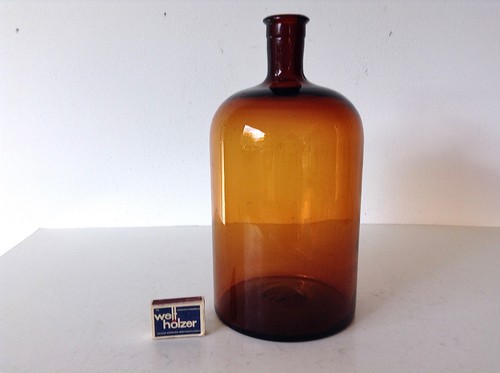 Flasche gross braun - gross,, cm