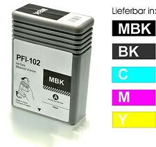 Tinten Patrone für Canon iPF510 iPF605 iPF610 iPF650 iPF710 iPF755 / PFI-102BK