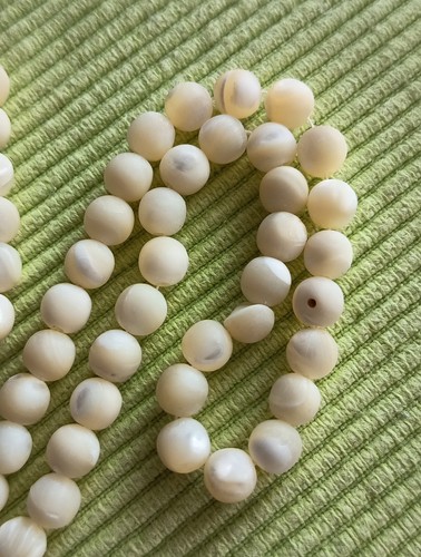 Perlmutt kette vintage länge - kette, vintage,