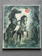 Ölbild „Pferde bei