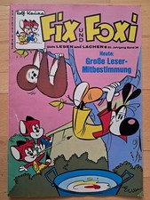 Rolf Kauka´s Fix + Foxi 20.Jahrgang Nr.36 von 1972 mit Stimmzettel - Z1-2