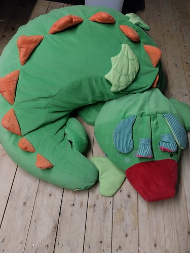Sitzsack sitzdrache fridolin - sitzsack,
