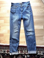 Vintage CAMBIO Jeans Piper Gr. 36 slim fit hellblau stonewashed zum Krempeln