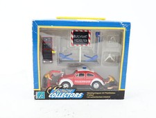 Hongwell Modellautoset 8-tlg. PKW Hebebühne m. Figuren Thema Werkstatt 