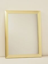 Wandspiegel Spiegel Metallrahmen Bad Flur schlicht gold 35 x 45 cm