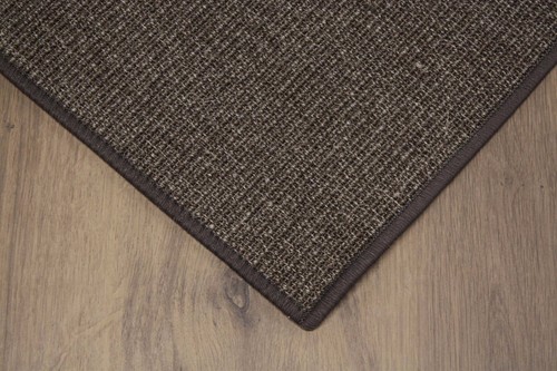 Sisal teppich umkettelt kaffee - sisal,
