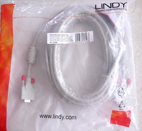 Lindy vga kabel - grau, 37346