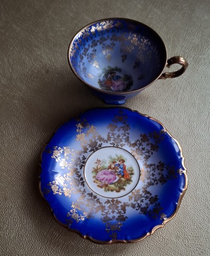 Vintage mokkaduo sammeltasse - vintage,