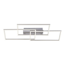 Lucande Lucardis LED-Deckenlampe Hängeleuchte Lampe Leuchte 12W 3-flammig eckig