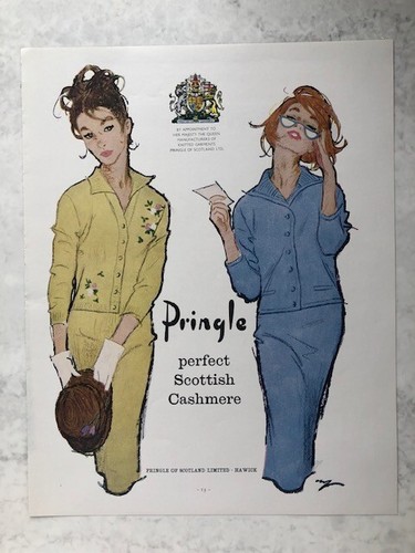 1963 werbung pringle - 1963,