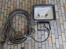 Alter Bau Industrie Strahler/Lampe Art Bauhaus Design Vintage