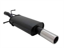 NOVUS Sportauspuff Endschalldämpfer 1x76mm passend für PEUGEOT 307 / CITROEN C4